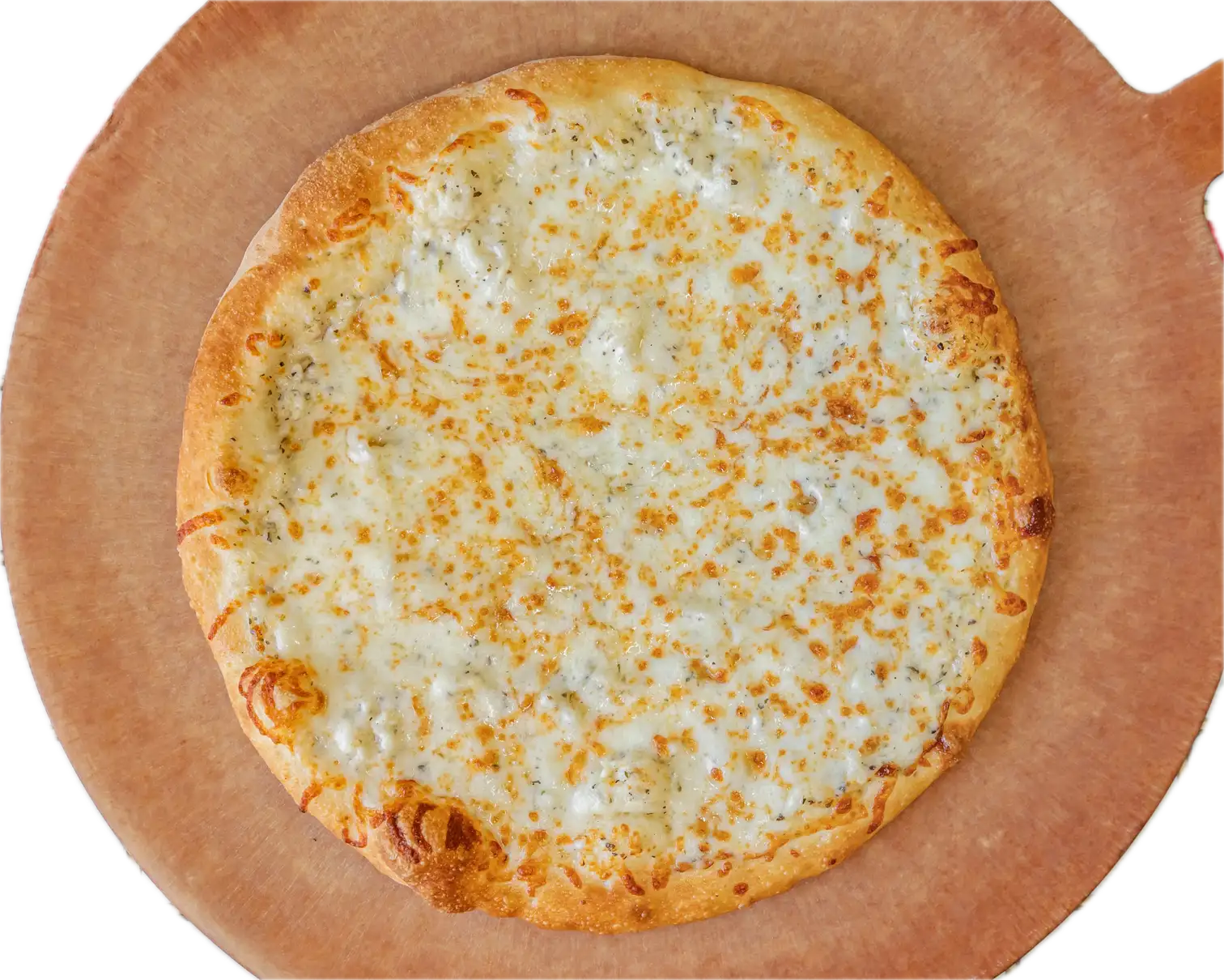 Cheese Pizza With White Sauce